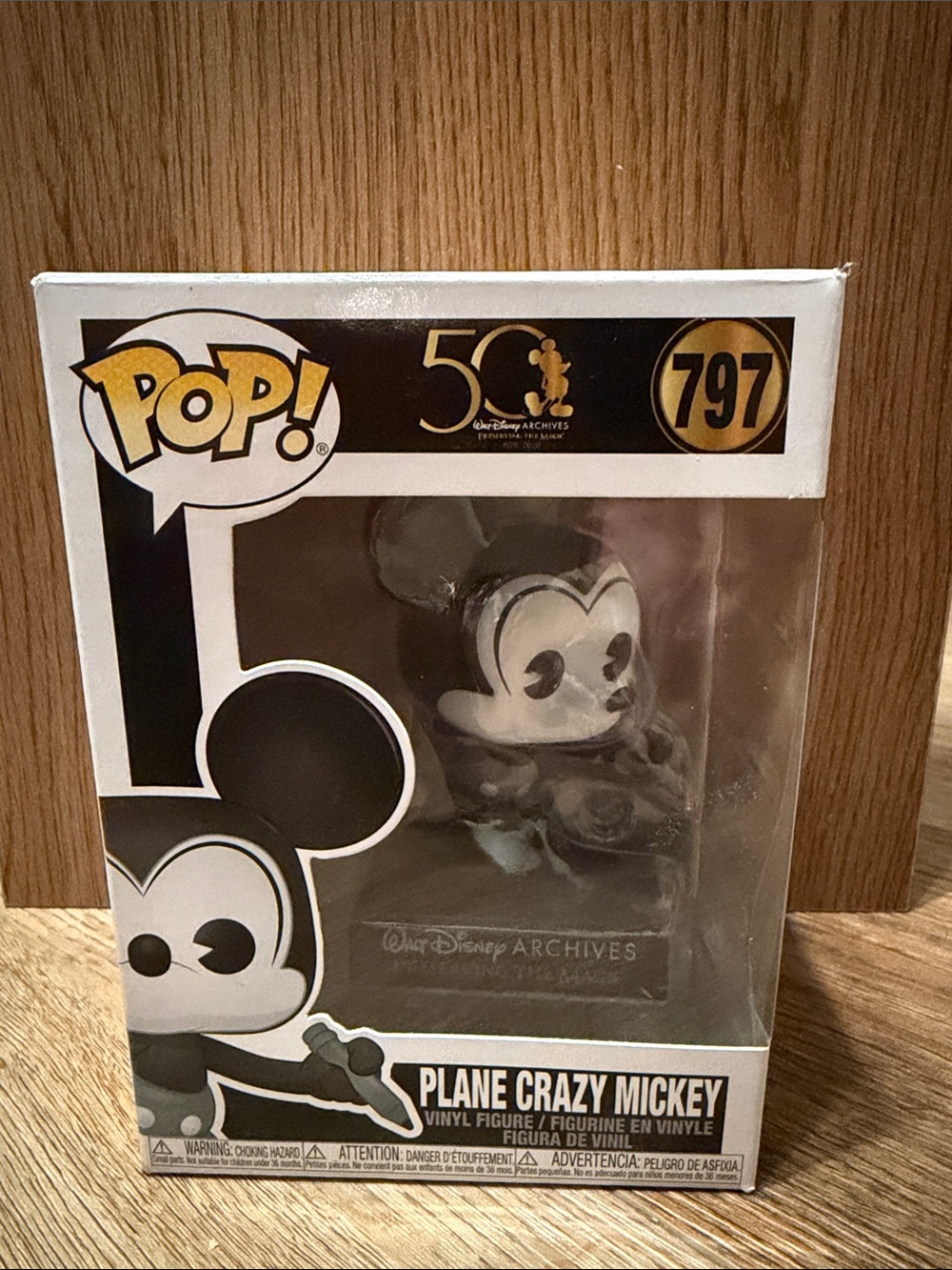 Funko pop Plane Crazy Mickey Vinyl Figure